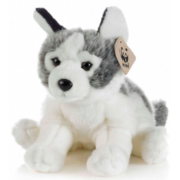 WWF Husky 15 cm siddende