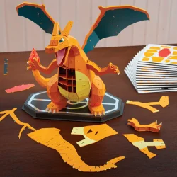 Pok�mon 4D Build Charizard, 3D Puslespil &amp; Bygges�t - 223 dele