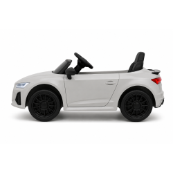 Audi RS Elbil til B�rn - Gr� Cabriolet 6V med Lyd &amp; Lys