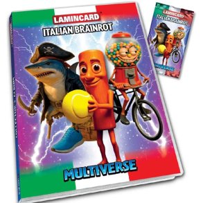 Brainrot samlealbum - plads til 162 kort