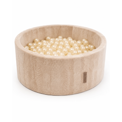 Boldbassin Velour �90x30 - Creme m/ 150 bolde