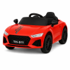 Audi RS Elbil til B�rn - R�d Cabriolet 6V med Lyd & Lys