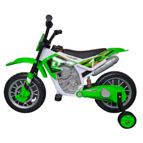Dirt Bike El Motorcykel til B�rn 12V � Gr�n