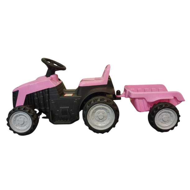 El Traktor til B�rn 6V � Pink