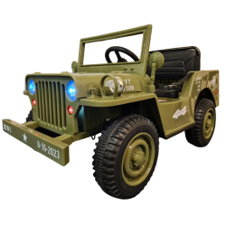 El Jeep Willy 12V til B�rn � Gr�n