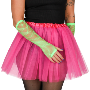 Neon n�t handskar gr�na