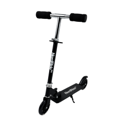 Nordride Sparkcykel med LED - Svart