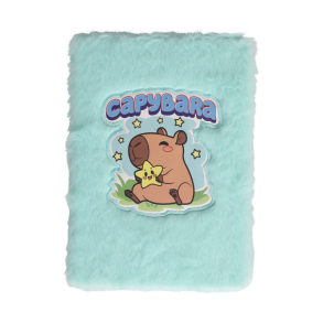 Fluffy notesbog Capybara