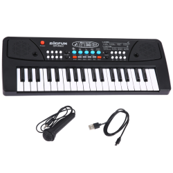 37 Tangenters Keyboard Til B�rn Med Mikrofon