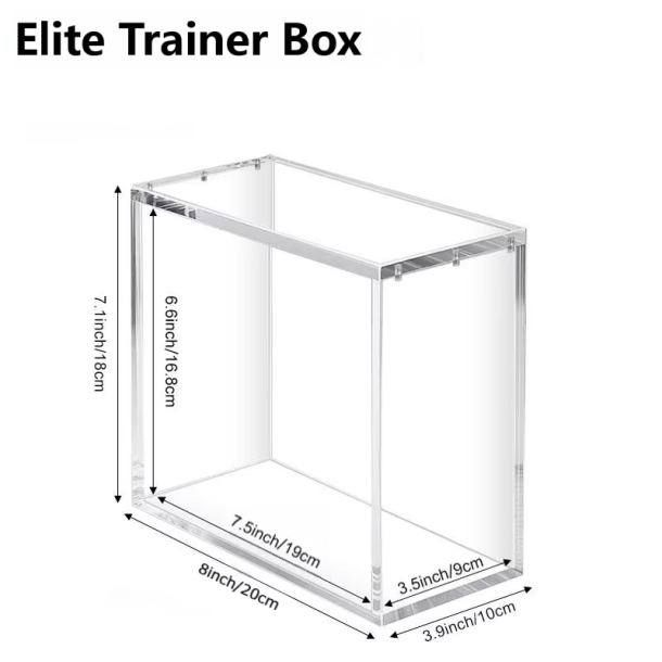 Akryl Display Box til Pok�mon Elite Trainer Box (ETB) med UV-beskyttelse
