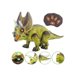 WOOPIE Fjernstyret RC Triceratops Dinosaur Robot