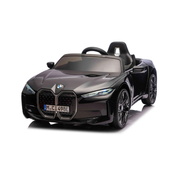 BMW i4 Elbil til B�rn 12V Sort med Fjernbetjening