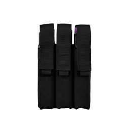 Tredobbelt magasinlomme