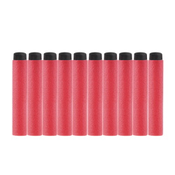 Worker Mod EVA skumpile med bl�d gummispids � 100 stk.