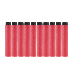 Worker Mod EVA-skumprojektiler med mjuk gummispets  100 st.