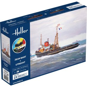 Heller modelskibe JEAN BART + UTRECHT Twinset - 1:200 Startst