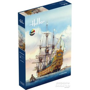 Heller Soleil Royal modelskib - 1:100 startst