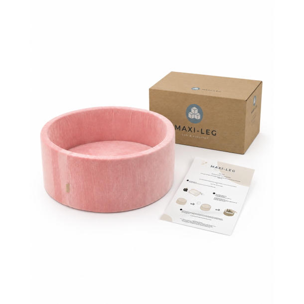 Boldbassin Velour �90x30 - Blush m/ 150 bolde