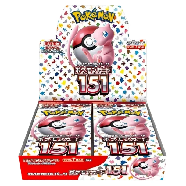 Pok�mon TCG: Scarlet &amp; Violet 151 SV2a Booster Box � Japansk � 20 Boosters - Forudbestilling