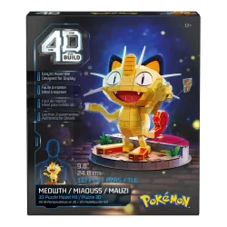 Pok�mon 4D Build Meowth, 3D Puslespil &amp; Bygges�t - 137 dele