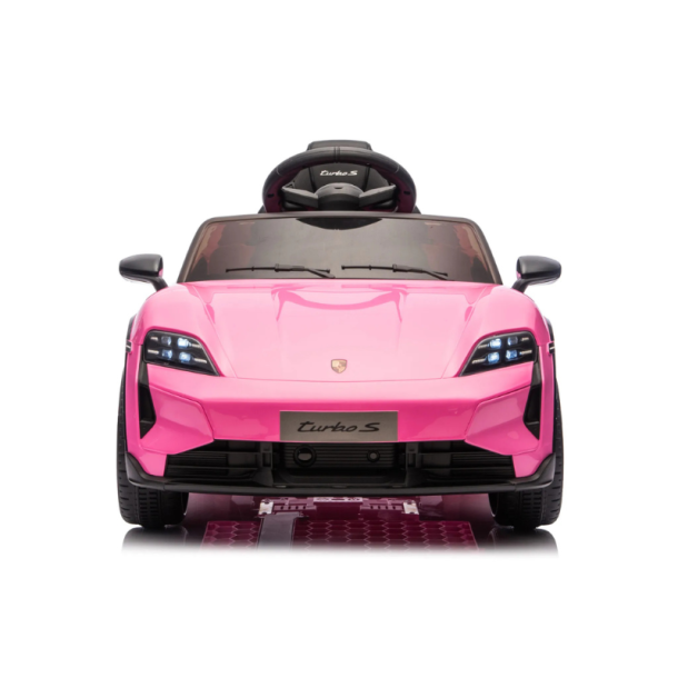 Porsche Taycan Elbil til B�rn 12V � Pink