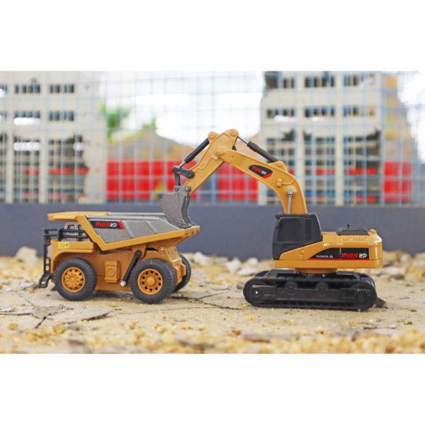 Dump Truck R/C 1:64 2,4GHz 8 kanaler