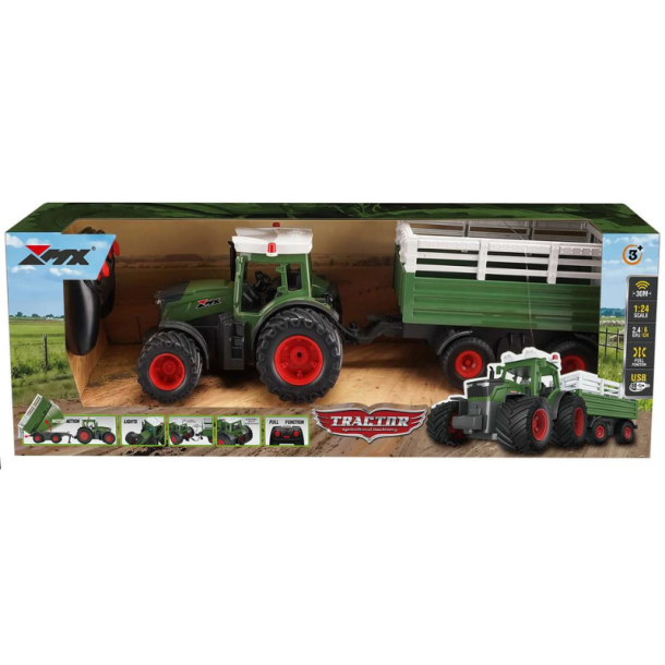 MX R/C Constructions Traktor med h�nger � R/C (3+ �r) 2.4GHz