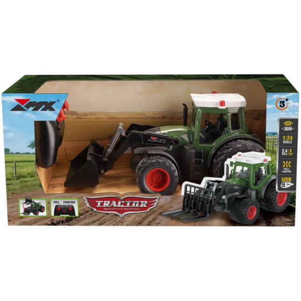 MX R/C Constructions Traktor med frontskovl � R/C (3+ �r) 2.4GHz