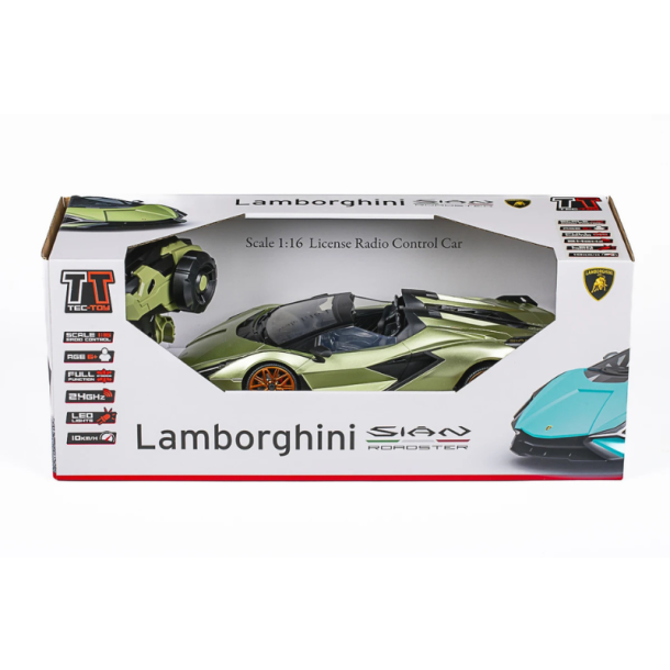 TEC-TOY Lamborghini Sian R/C � 1:16 (6+ �r) 2.4GHz � Green