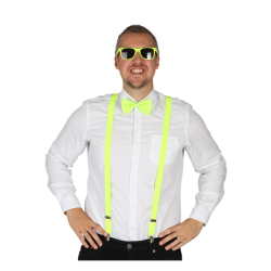 Neon udkl�dningss�t gul