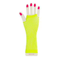 Neon net handsker gul