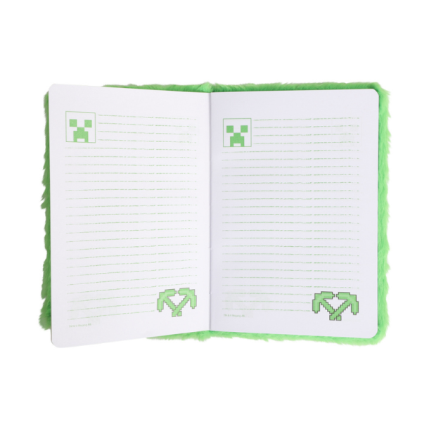 Fluffy notesbog Minecraft