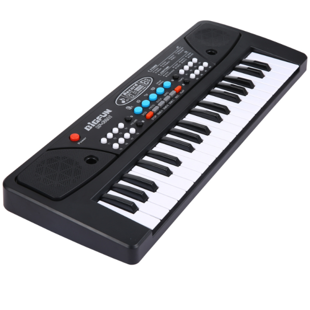 37 Tangenters Keyboard Til B�rn Med Mikrofon