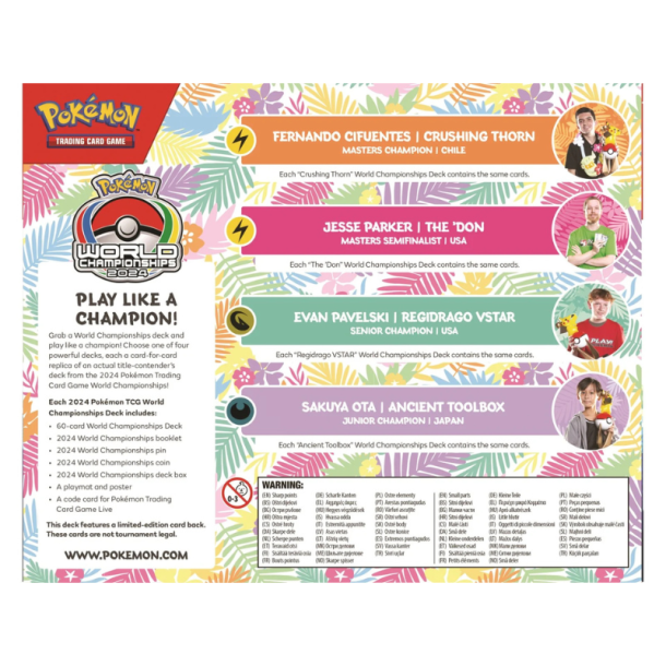 Pok�mon TCG 2024 World Championships Deck