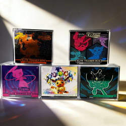 Akryl Display Box til Pok�mon Elite Trainer Box (ETB) med UV-beskyttelse