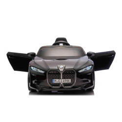 BMW i4 Elbil til B�rn 12V Sort med Fjernbetjening