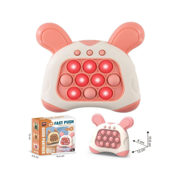 POP IT Elektrisk Anti-Stress Arcade Spil - Kanin�rer