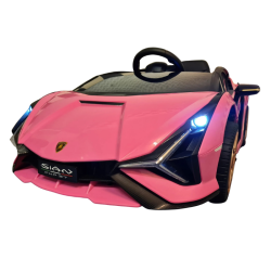 Lamborghini Sian Brnebil i Pink
