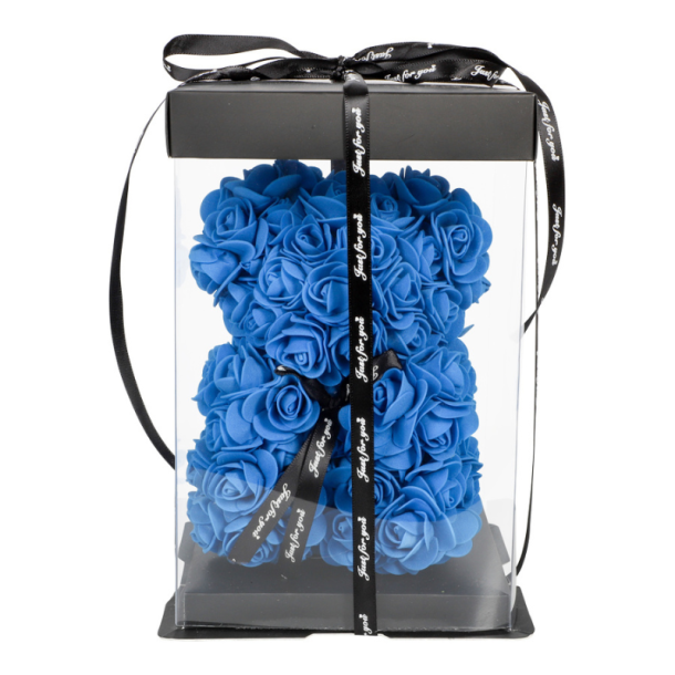 Bl� Student rosenbj�rn 18 cm