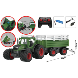MX R/C Constructions Traktor med h�nger � R/C (3+ �r) 2.4GHz