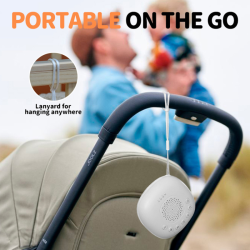 White noise sleep maskin med nattljus