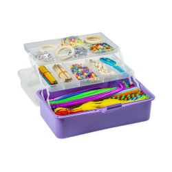 Hobby Box Lilla Kreativ Kasse ca 1700 Dele