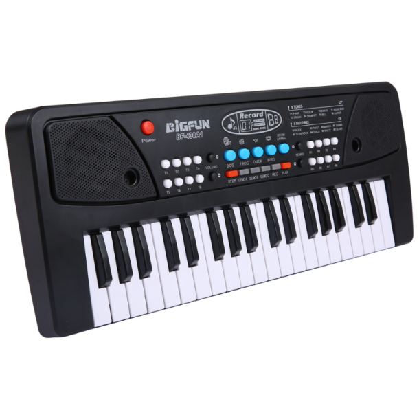 37 Tangenters Keyboard Til B�rn Med Mikrofon