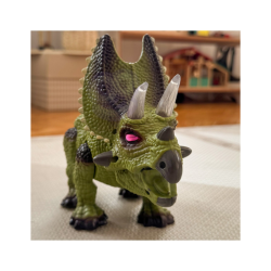 WOOPIE Fjernstyret RC Triceratops Dinosaur Robot