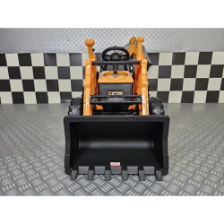 JCB Sitemaster CX3 Traktor til B�rn 12V med Fjernbetjening