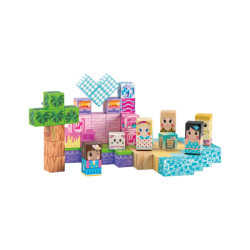 WOOPIE Magnetisk Bygges�t m/ 86 Magnetiske 3D Klodser - Strandtema