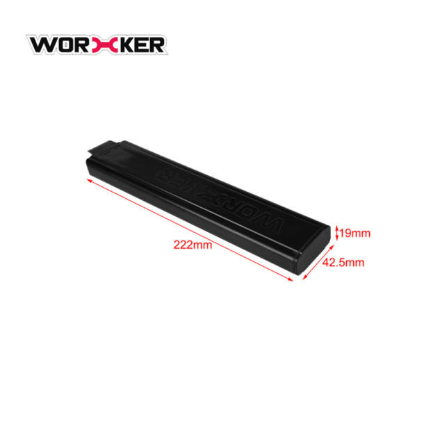 15-skuds slank, vinklet Talon short dart magasin (m�rkegr�)