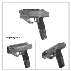 Nightingale fuldautomatisk blaster (sort)