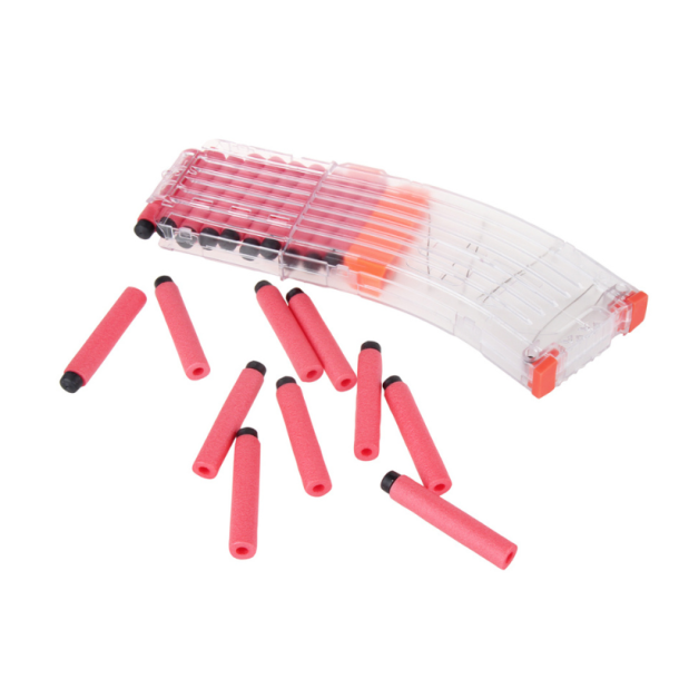 Worker Mod EVA skumpile med bl�d gummispids � 100 stk.