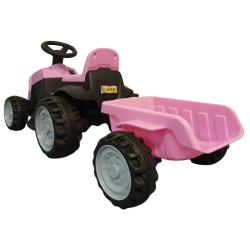 El Traktor til B�rn 6V � Pink